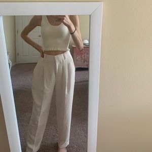 Aritzia Dashwood Pants- Light Birch